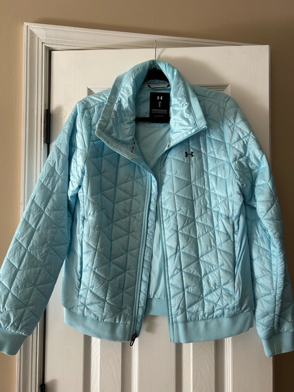 Under Armor Coldgear Reactor Women’s Jacket - Light Blue